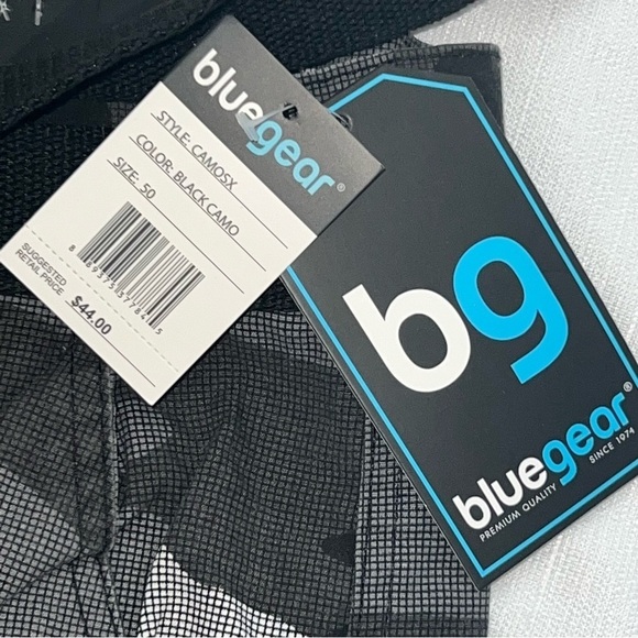 NWT Blue Gear Gray and Black Camo Utility Cargo Shorts - Picture 3 of 7